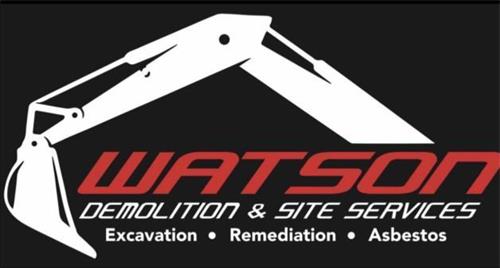 WATSON DEMOLITION & SITE SERVICES EXCAVATION REMEDIATION ASBESTOS trademark