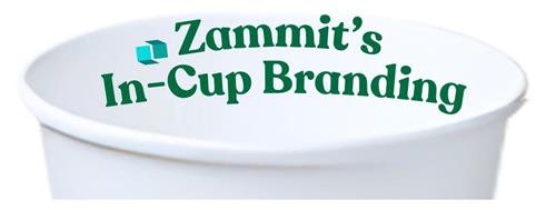 ZAMMIT'S IN-CUP BRANDING trademark